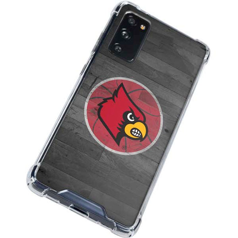 University of Louisville Cardinals Basketball Galaxy S20 FE Clear Case